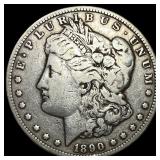 1890-CC Silver Morgan Dollar LIGHTLY CIRCULATED