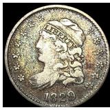 1829 Capped Bust Half Dime NEARLY UNCIRCULATED