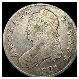 1821 Capped Bust Half Dollar NICELY CIRCULATED