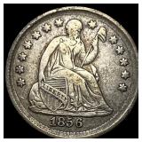 1856 Silver Half Dime NEARLY UNCIRCULATED