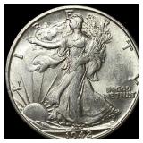 1942-S Silver Half Dollar UNCIRCULATED