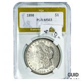 1898 Morgan Silver Dollar PGA MS63