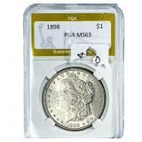 1898 Morgan Silver Dollar PGA MS63