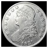 1831 Capped Bust Half Dollar NEARLY UNCIRCULATED
