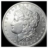 1878-S Silver Morgan Dollar NEARLY UNCIRCULATED