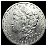 1896-O Silver Morgan Dollar ABOUT UNCIRCULATED