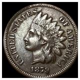 1879 Indian Head Cent NEARLY UNCIRCULATED