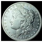 1896-O Silver Morgan Dollar ABOUT  UNCIRCULATED