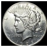 1928 Silver Peace Dollar UNCIRCULATED