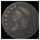 1812 Classic Head Large Cent NICELY CIRCULATED