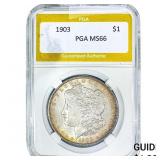 1903 Morgan Silver Dollar PGA MS66