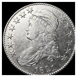1821 Capped Bust Half Dollar NEARLY UNCIRCULATED
