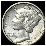 1919-S Silver Mercury Dime UNCIRCULATED
