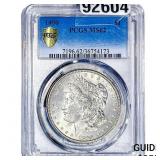 1890 Morgan Silver Dollar PCGS MS62