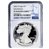 2022-W Silver Eagle NGC PF70 Ultra Cameo