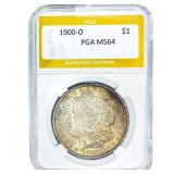 1900-O Morgan Silver Dollar PGA MS64