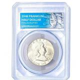 1948 Franklin Half Dollar   Philadelphia Dollar
