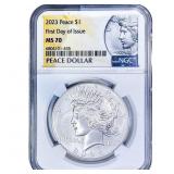 2023 Silver Peace Dollar NGC MS70