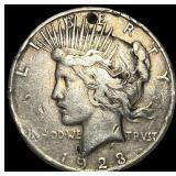 1923-S Silver Peace Dollar NICELY CIRCULATED