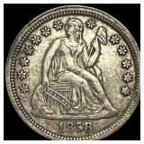 1858 Seated Liberty Dime CLOSELY UNCIRCULATED