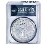 2021 Silver Eagle PCGS MS70 Type 1