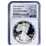 2022-S Silver Eagle NGC PF69 Ultra Cameo