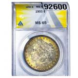 1900 Morgan Silver Dollar ANACS MS65