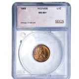 1909 Wheat Cent SEGS MS66+