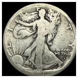 Walking Liberty Half Dollar 1919-S NICELY CIRCULAT