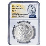 2023 Silver Peace Dollar NGC MS70