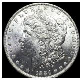 1884 Morgan Silver Dollar CHOICE BU