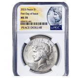 2023 Silver Peace Dollar NGC MS70