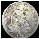 1855 Arrows Seated Liberty Half Dollar NICELY CIRC