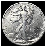 1934-S Silver Walking Liberty Half Dollar LIGHTLY