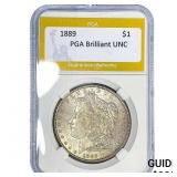 1889 Morgan Silver Dollar PGA Brilliant UNC
