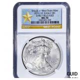 2012[W] Silver Eagle NGC MS70