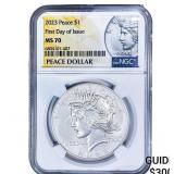 2023 Silver Peace Dollar NGC MS70