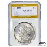 1903 Morgan Silver Dollar PGA MS64