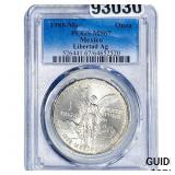 1985Mo Mexico Silver Onza Libertad PCGS MS67