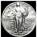 1930-S Silver Standing Liberty Quarter UNCIRCULATE