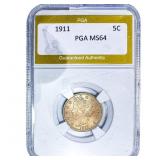 1911 Liberty Victory Nickel PGA MS64