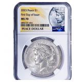 2023 Silver Peace Dollar NGC MS70