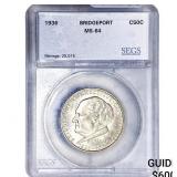1936 Bridgeport Half Dollar PGA MS64