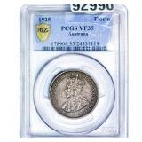 1925 Austrailia Silver 1 Florin PCGS VF35