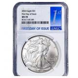 2024 Silver Eagle NGC MS70