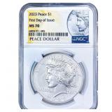 2023 Silver Peace Dollar NGC MS70