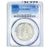 1942-S Walking Liberty Half Dollar PCGS MS64
