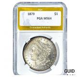 1879 Morgan Silver Dollar PGA MS64