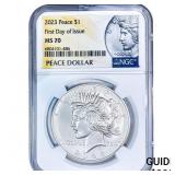 2023 Silver Peace Dollar NGC MS70