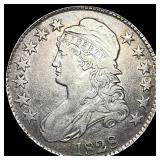 1828 Capped Bust Half Dollar NEARLY UNCIRCULATED